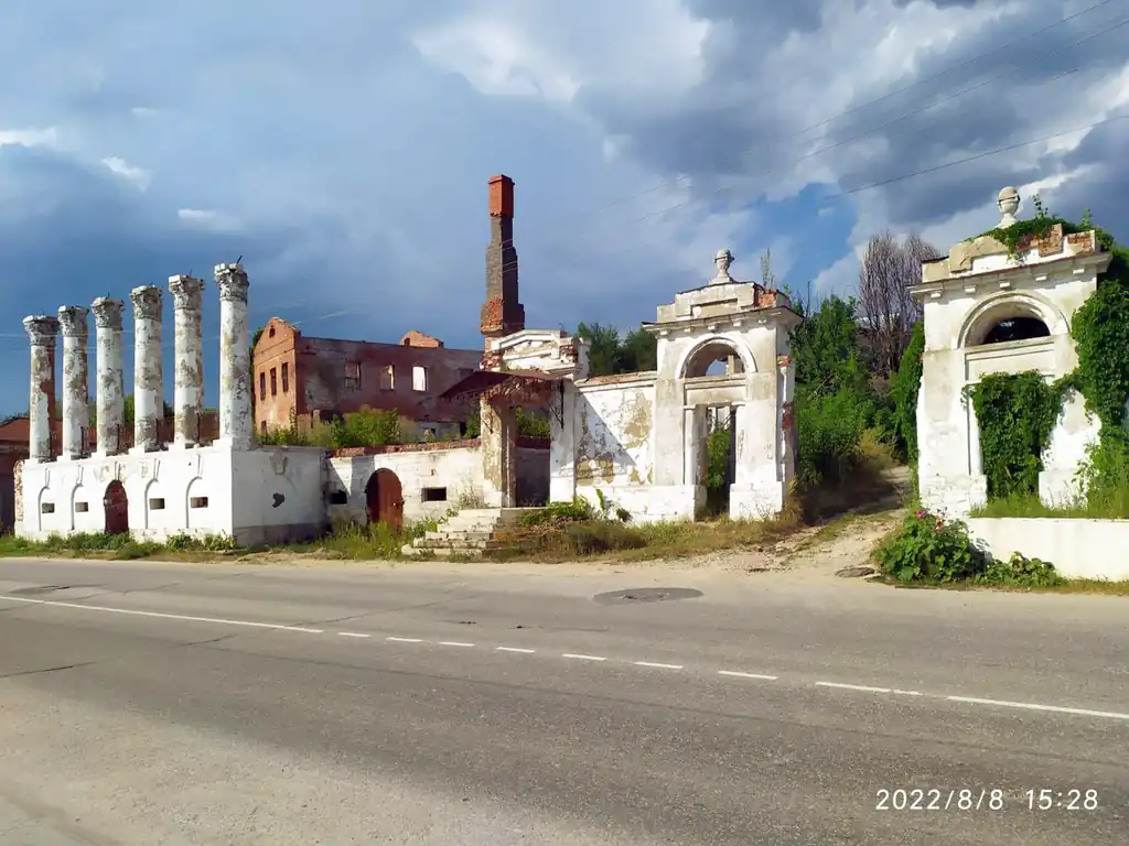 Касимов, разрушенная усадьба купца Баркова