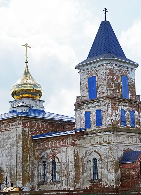 Церковь иконы Божией Матери «Всех скорбящих Радость» в селе Тихая Журавка  (фото: Валерий Орлов)