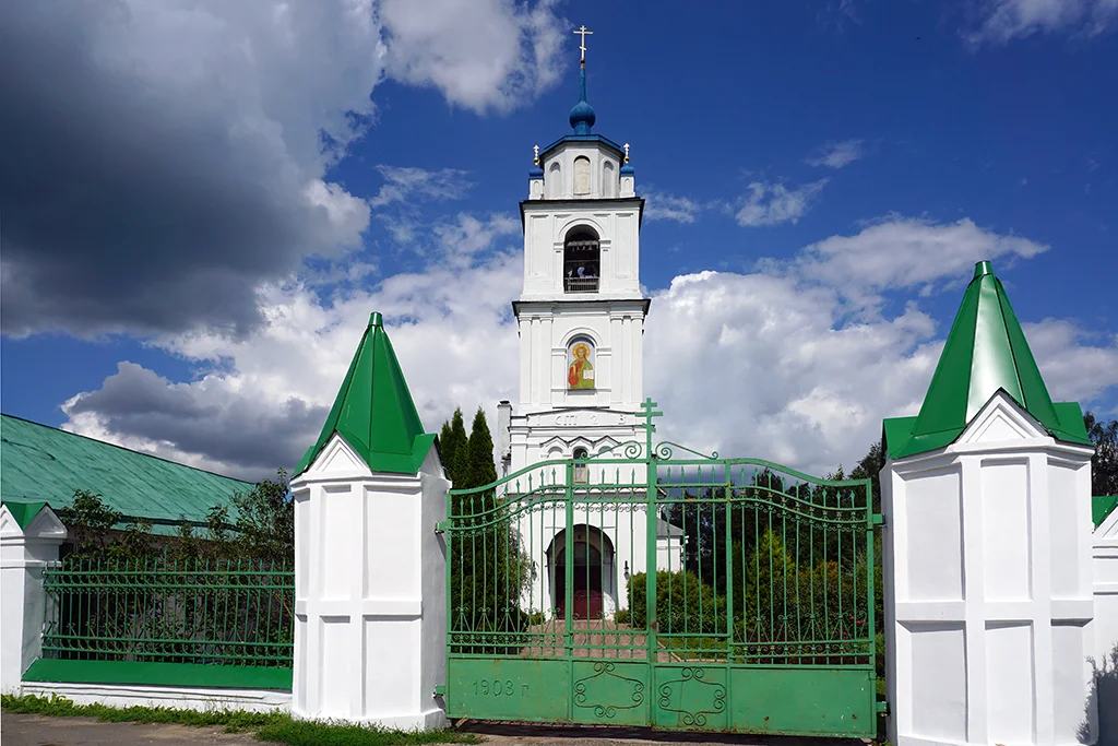 Село Спасс Волоколамского района, храм Преображения Господня, Фото: Валерий Орлов, starput.ru