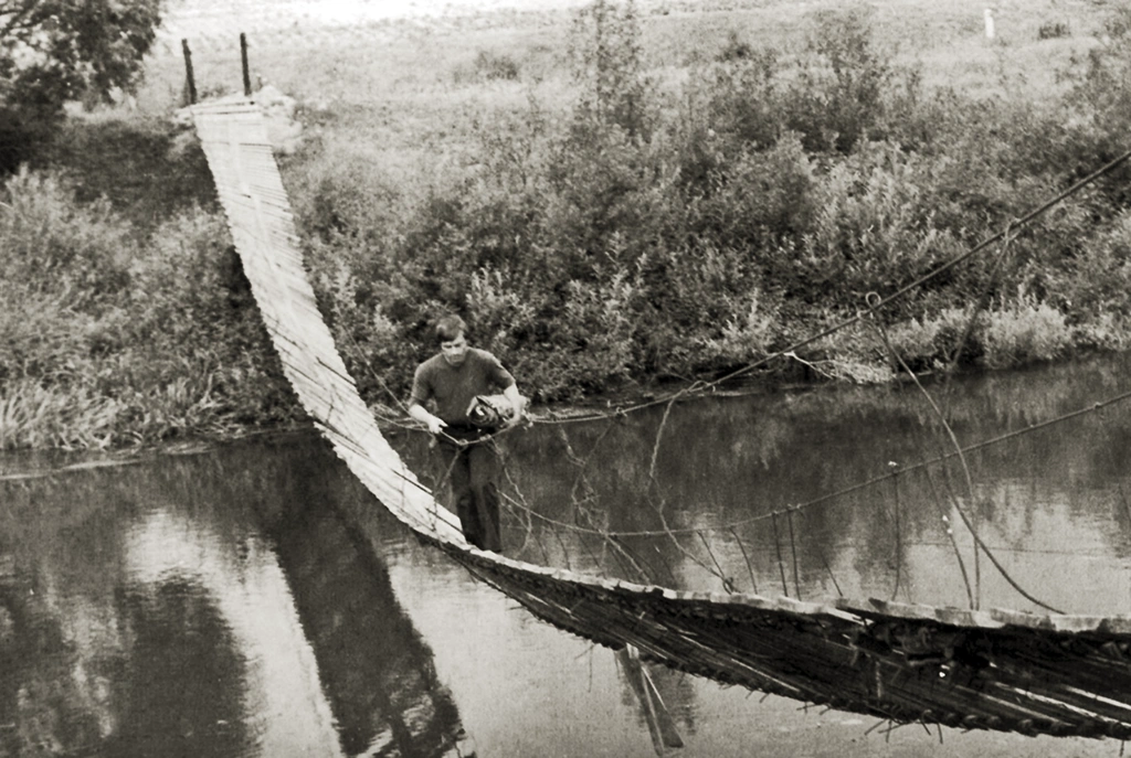 На реке Истра, 1978 год, Фото: Валерий Орлов, starput.ru