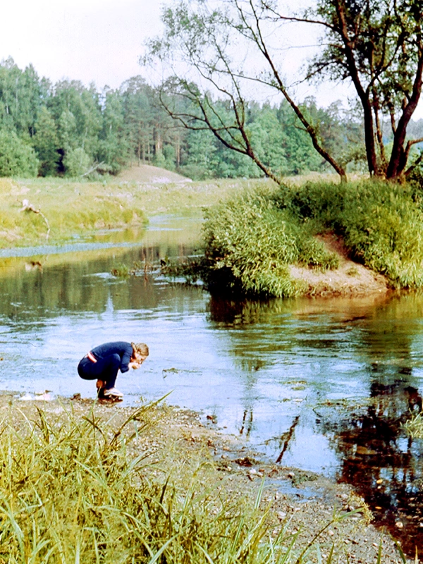 На реке Истра, 1979 год, Фото: Валерий Орлов, starput.ru