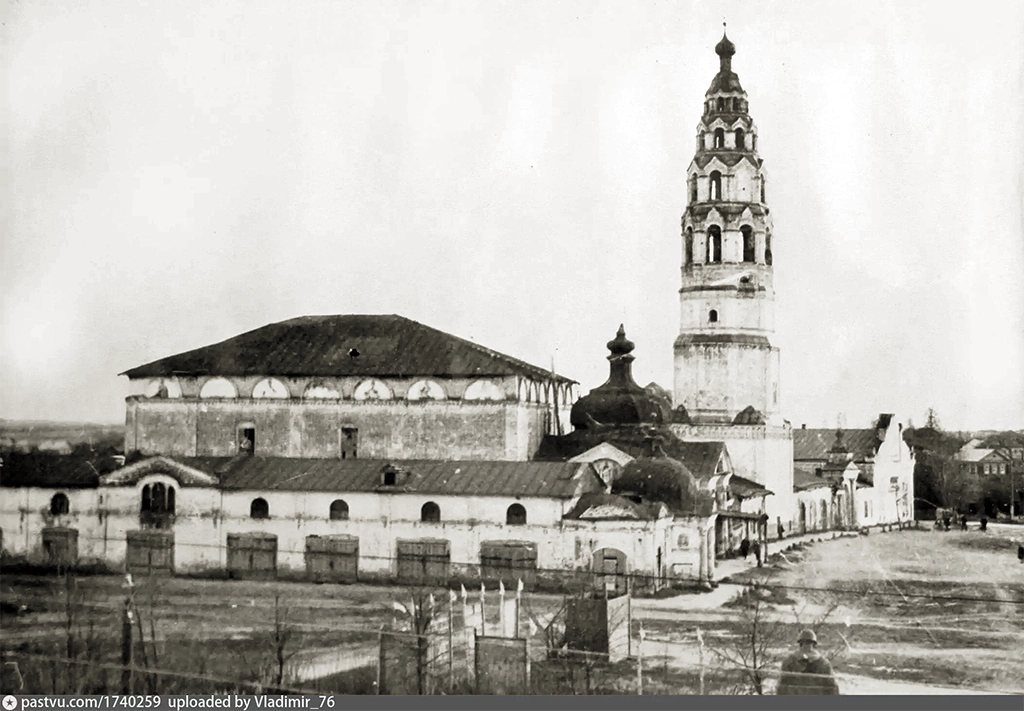 Село Великое, церковь Рождества Богородицы в 1970-е годы, фото pastvu.com/1740259