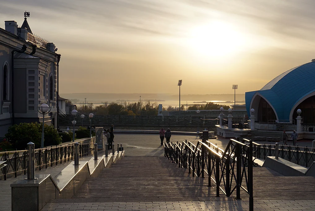 Закат в Казани, фото: Валерий Орлов, starput.ru
